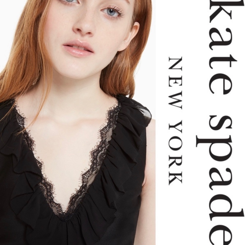 Kate Spade lace mikado dress - Picture 3 of 3